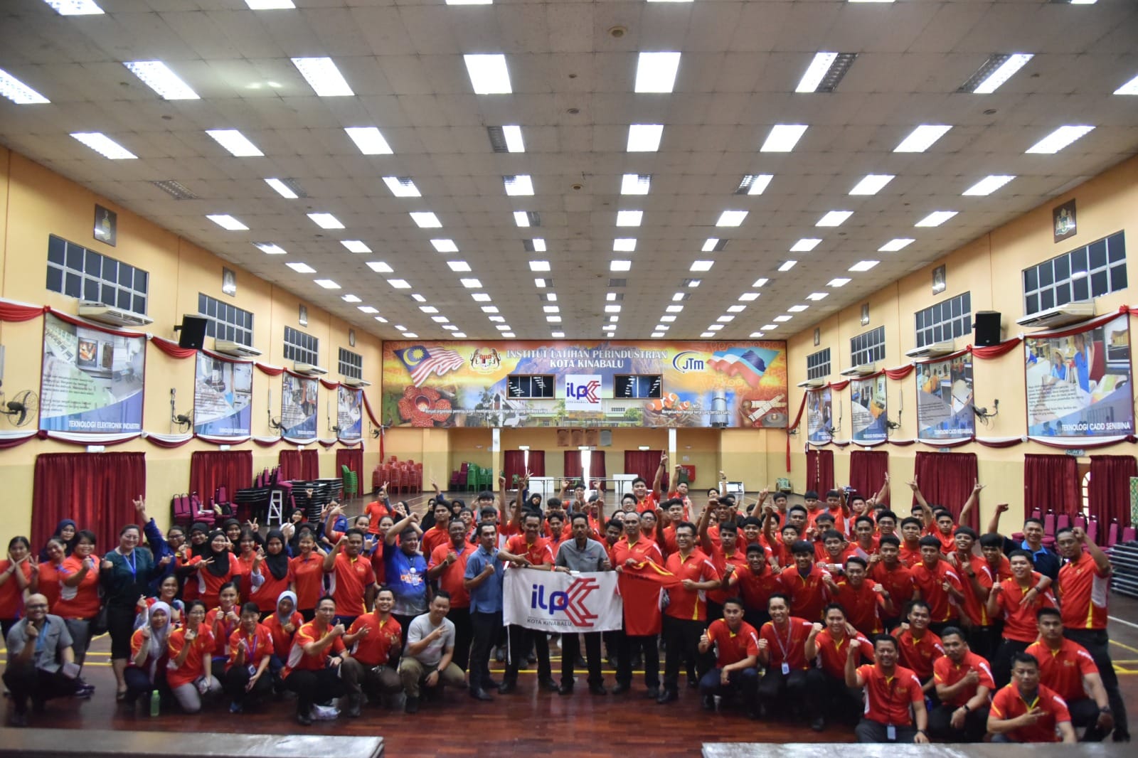 Majlis Penyerahan Bendera Kontinjen ILP Kota Kinabalu ke Kejohanan Sukan ILJTM WIlayah Timur kali ke-10 (SWiT-X) tahun 2023
