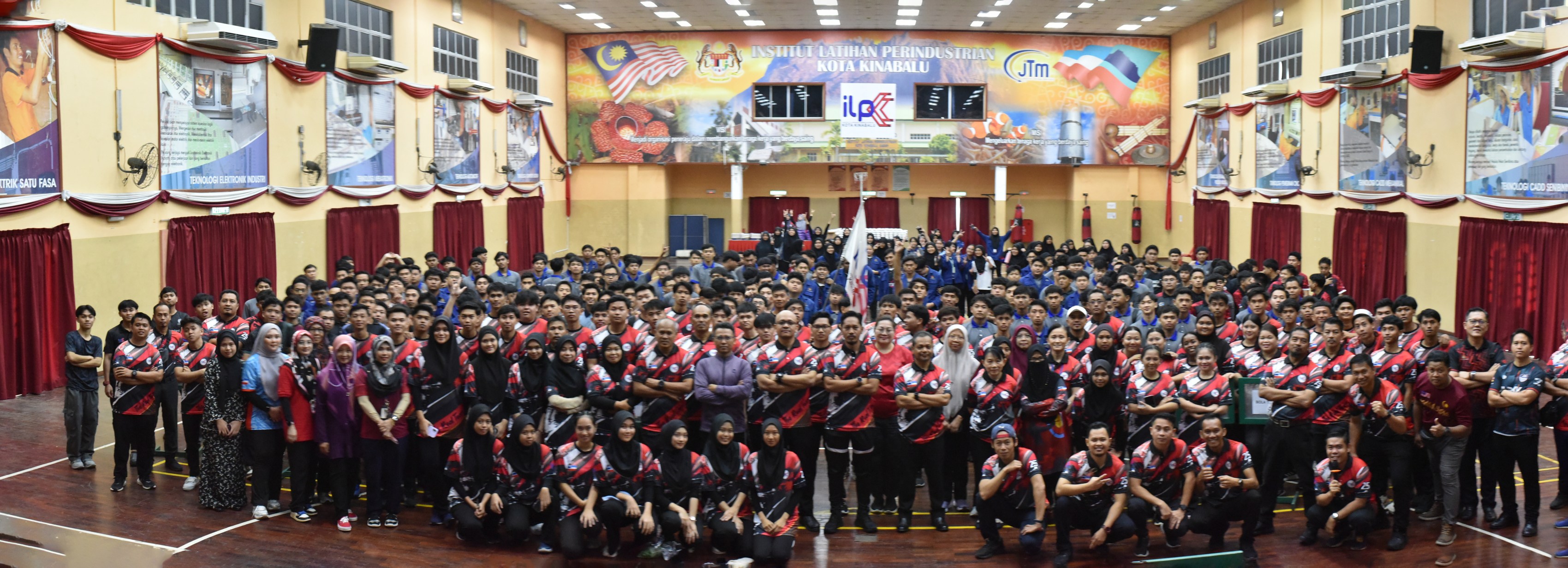 Majlis Amanat dan Pelepasan Kontinjen ILP Kota Kinabalu ke Kejohanan Sukan ILJTM Wilayah Timur (SWIT) XI di Sandakan